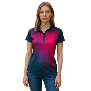 Nike Women’s Golf Polo Tour Performance Dri Fit Top Size Small